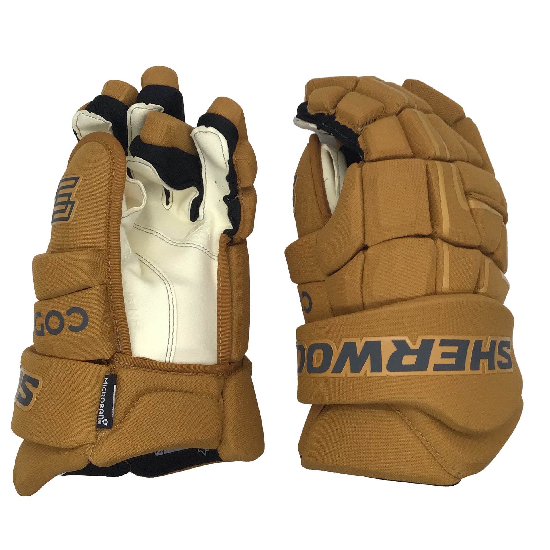 Sherwood Code Encrypt 1 - Gants d'équipe - Vegas Golden Knights (beige/gris)